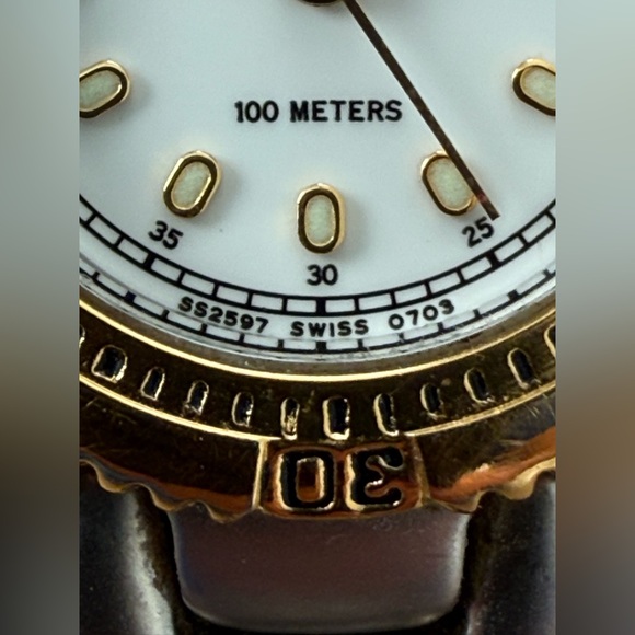 Wittnauer Rare Luxury Ladies Watch Two-Tone Bracelet Case White Dial Date main image 6